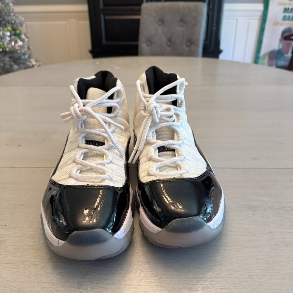 Jordan Black and White sneakers
